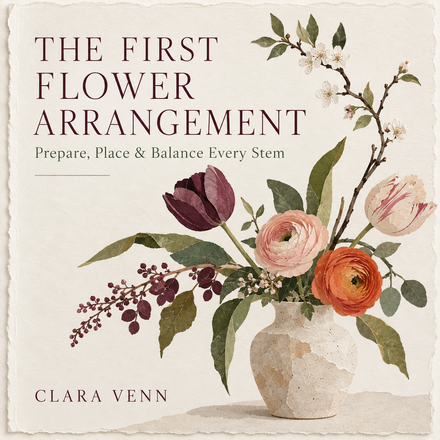 Cover of The First Flower Arrangement.