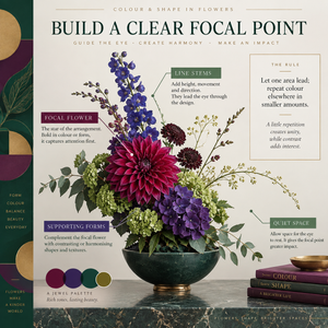 Show the sample page of Colour & Shape in Flowers.
